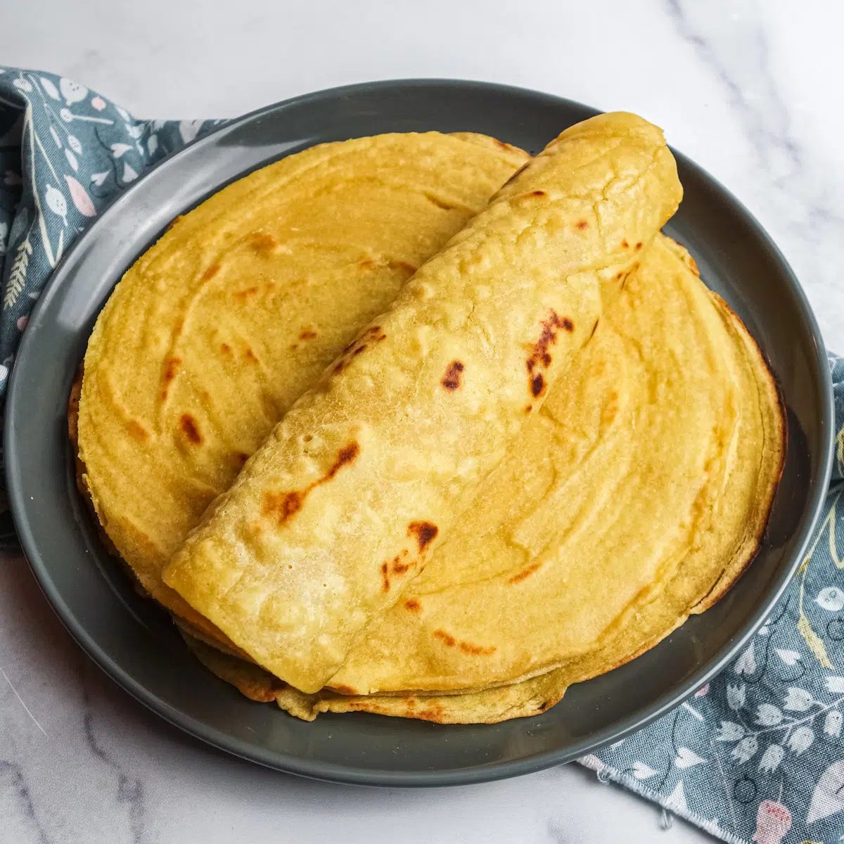 2-Ingredient Grain-Free Tortillas (High-Protein, No Rolling)
