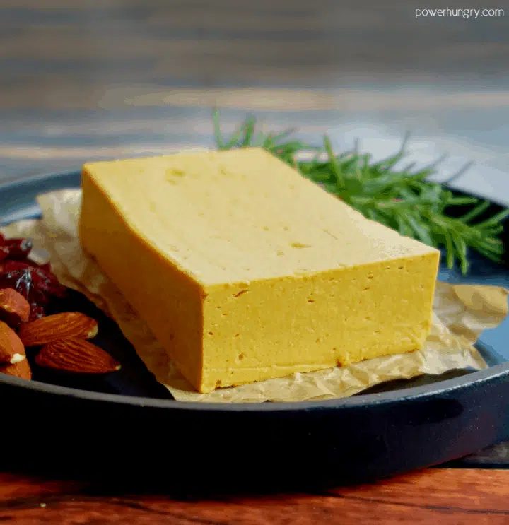 Chickpea Flour Cheddar Cheese (Vegan, Oil-Free, Nut-Free)