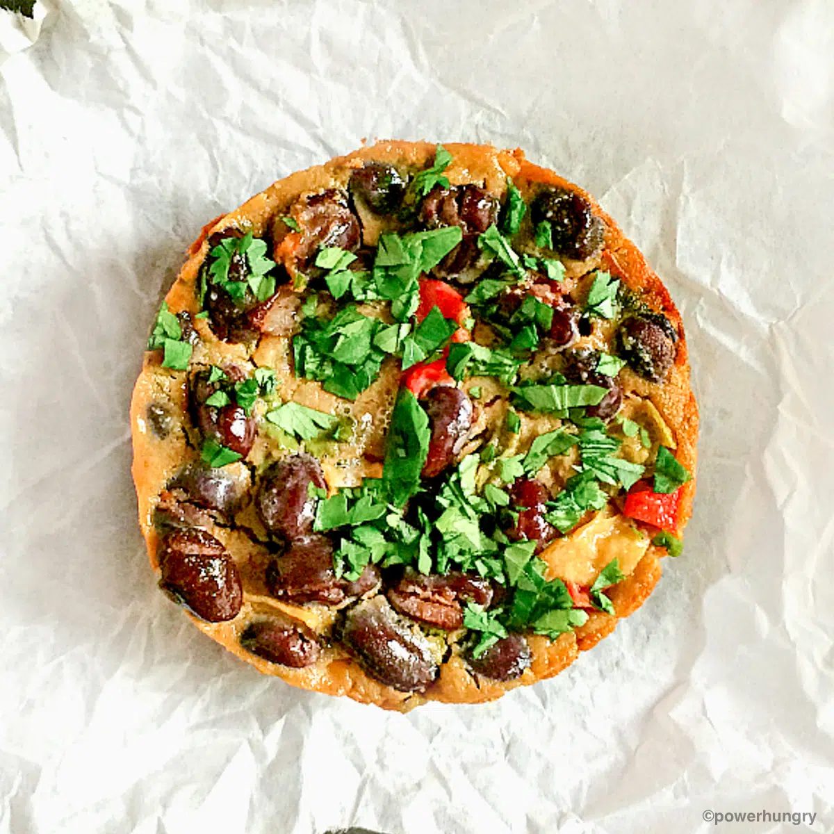 Tex-Mex Black Bean Vegan Frittatas (High Protein)