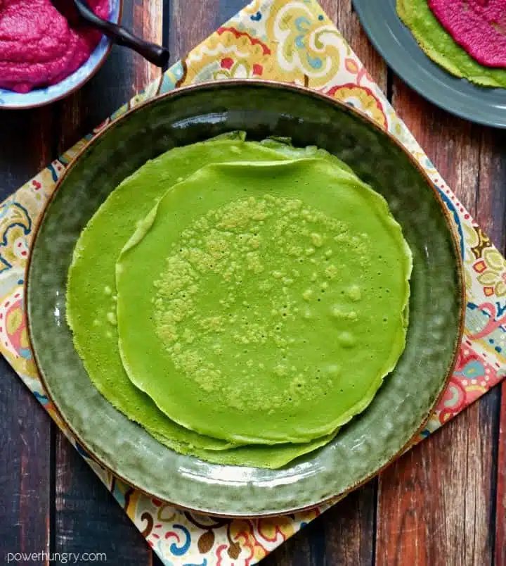 2 Ingredient Spinach Tortillas (Vegan, Oil-free, Grain-free)