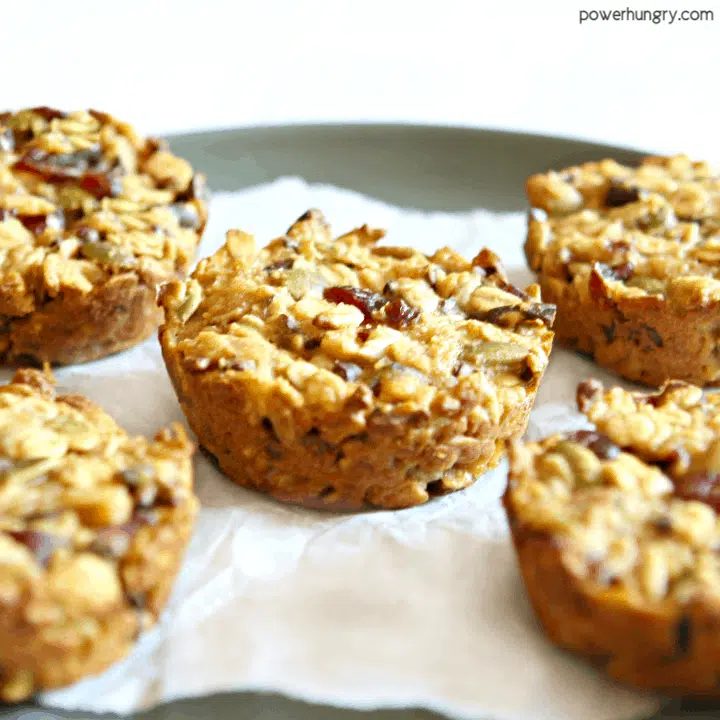 Vegan Chickpea Flour Breakfast Cookies (oil-free, grain-free)