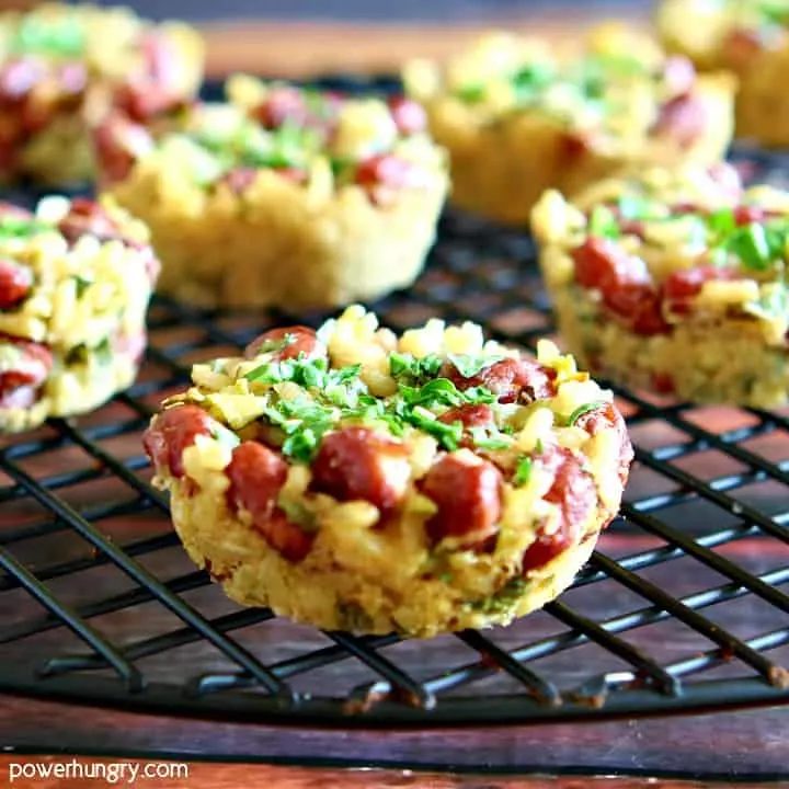 Vegan Red Beans & Rice Minis (oil-free, GF)