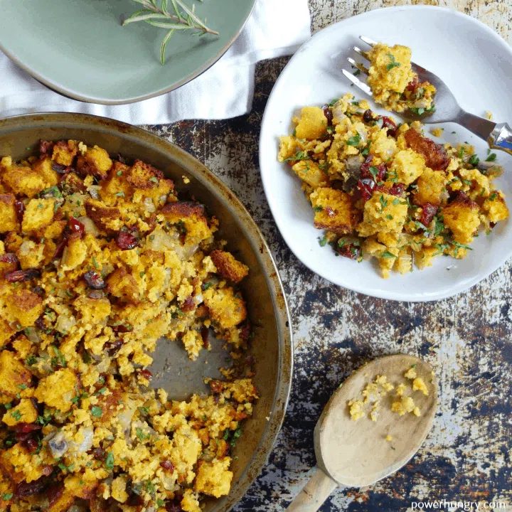Vegan Grain-Free Cornbread Stuffing