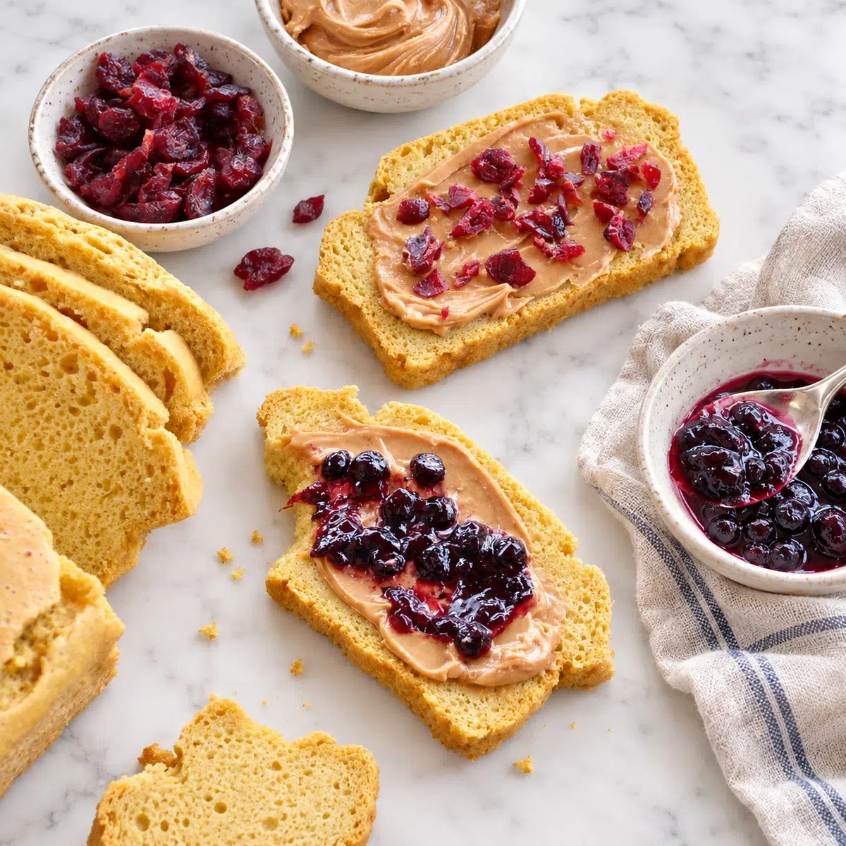 Chickpea Flour Bread (5-Ingredient Vegan Sandwich Bread)