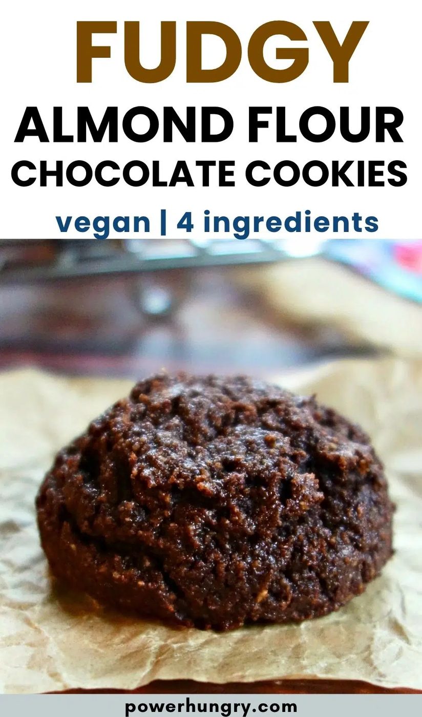 fudgy almond flour chocolate cookies