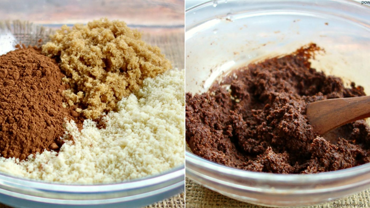 vegan chocolate almond flour cookie dough