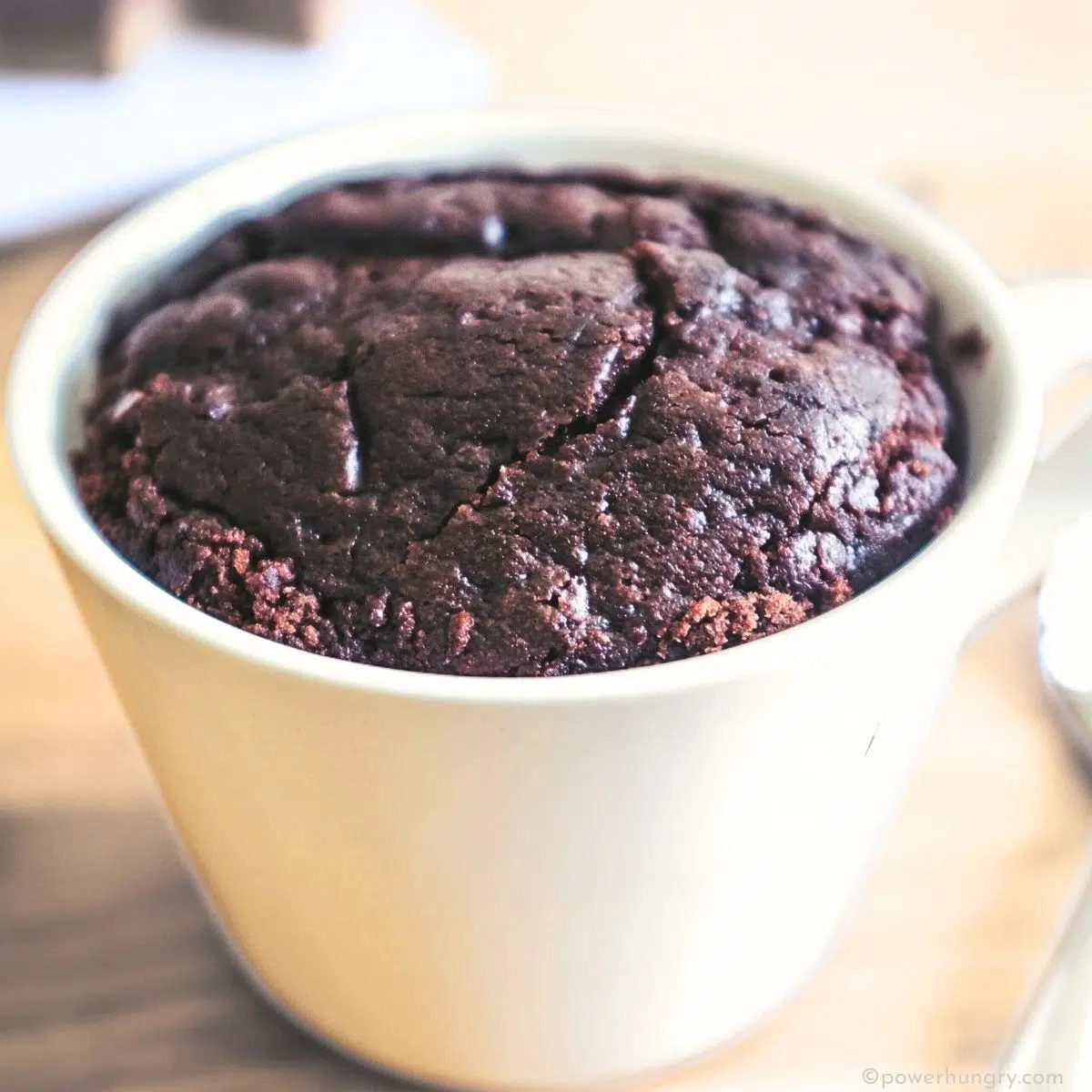 Chocolate Almond Flour Mug Cake (Vegan, GF)