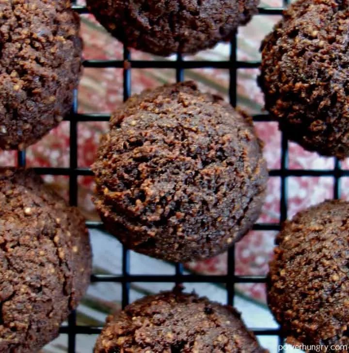 Vegan Chocolate Coconut Flour Cookies (Grain-Free)
