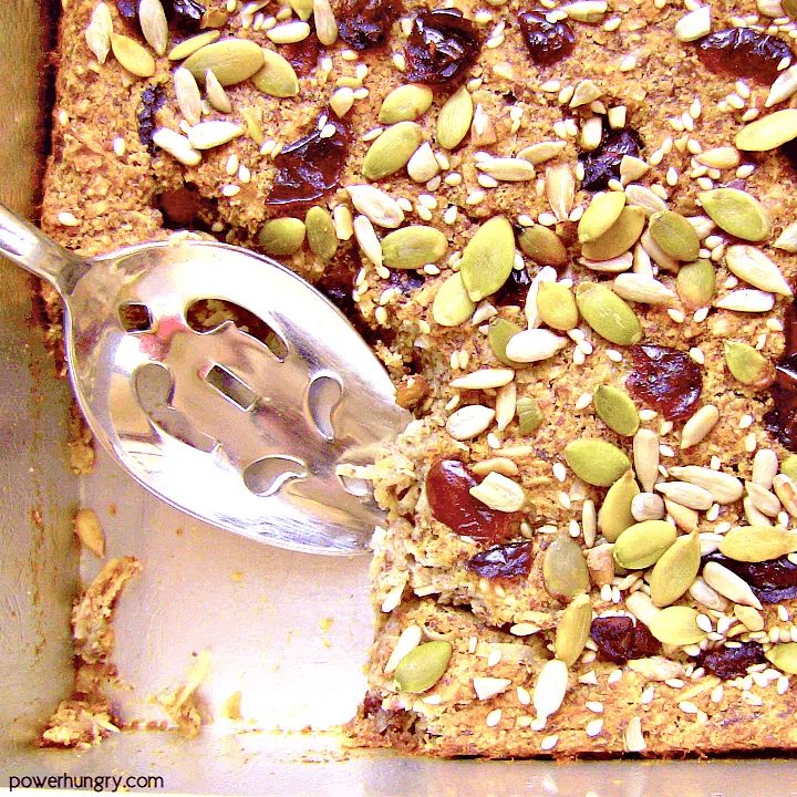 Coconut Flour Baked “Oatmeal” {vegan, oil-free, grain-free}