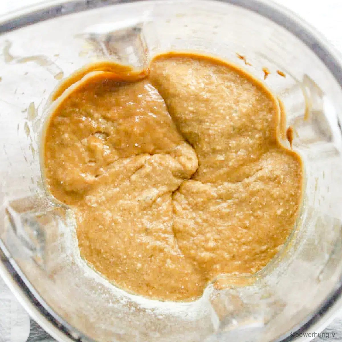 blondies ingredients in a blender