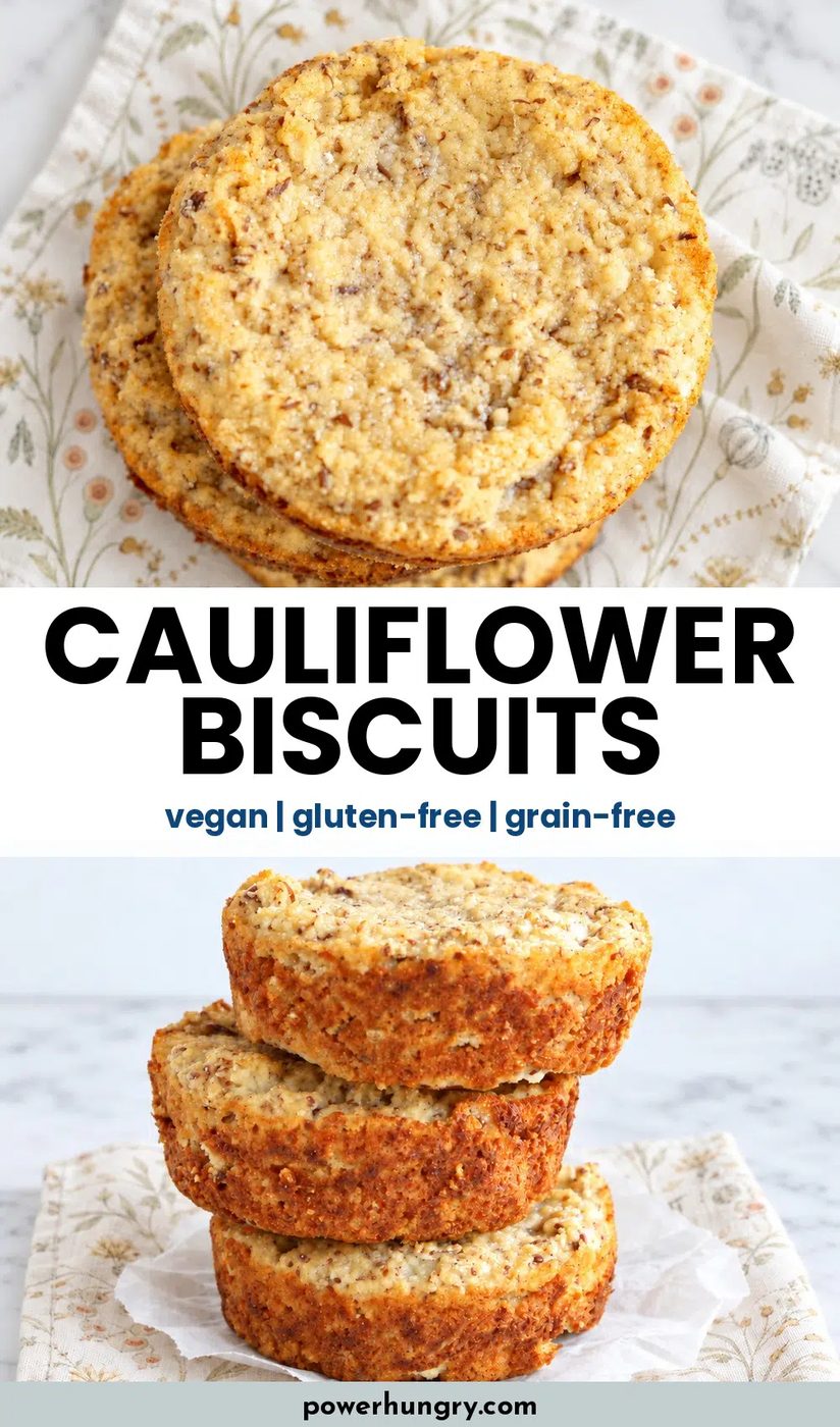 coconut flour cauliflower biscuits pinterest pin