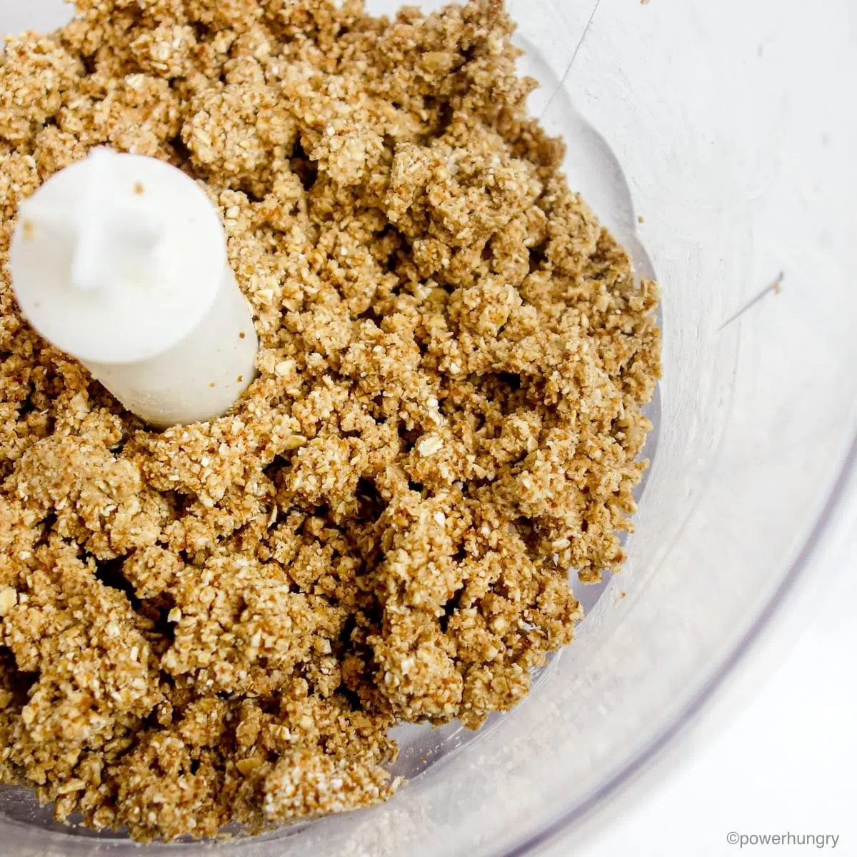 coconut flour gingerbread scone dough in a food processor bowl
