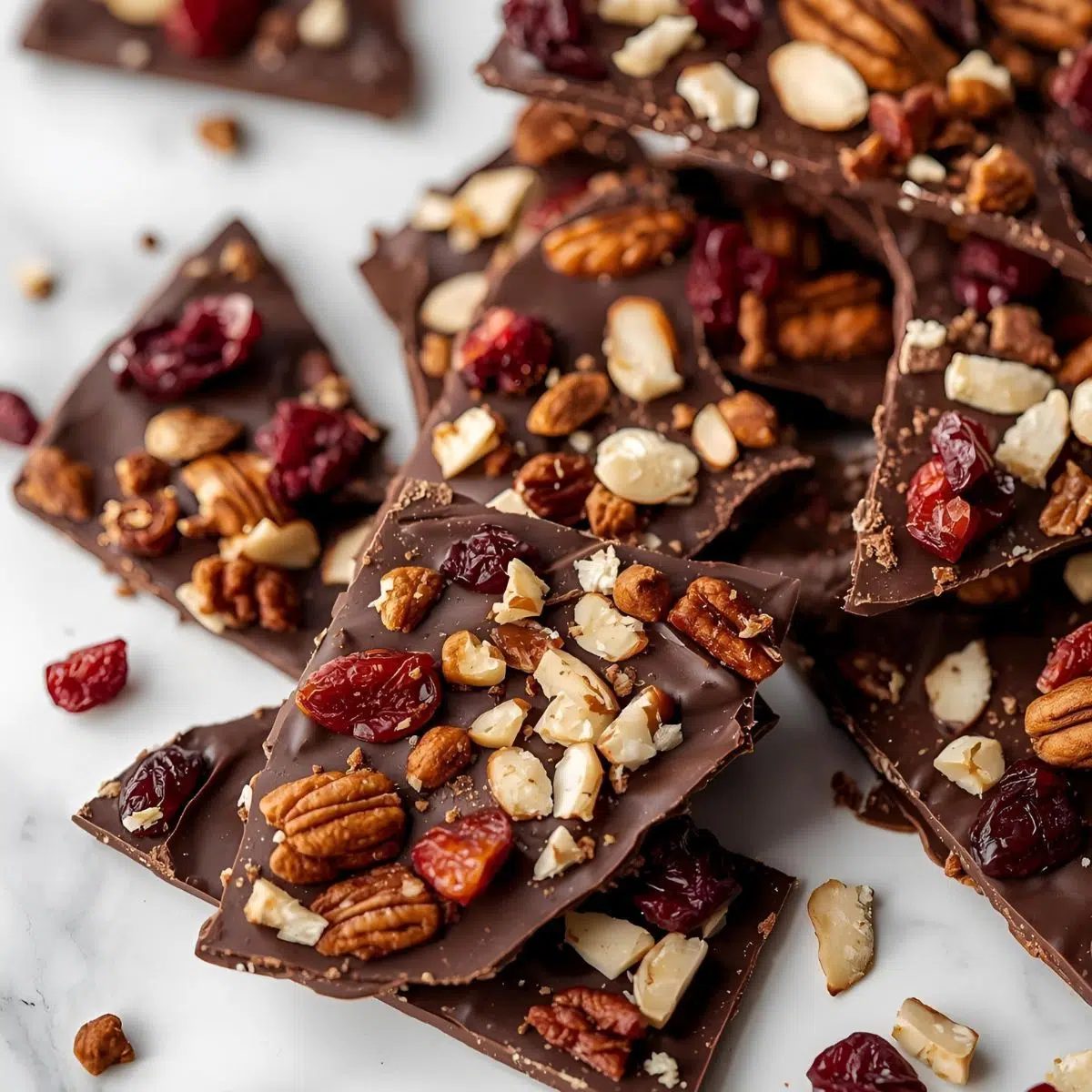 Coconut Oil Chocolate Bark (4 Ingredients, Vegan)