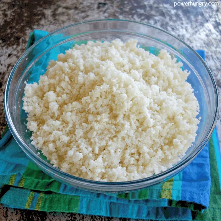 Make Cauliflower Rice {grain-free, keto, paleo, vegan}