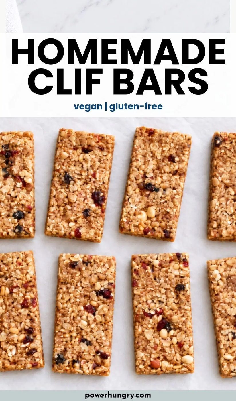 kitchen-made clif bars pinterest pin