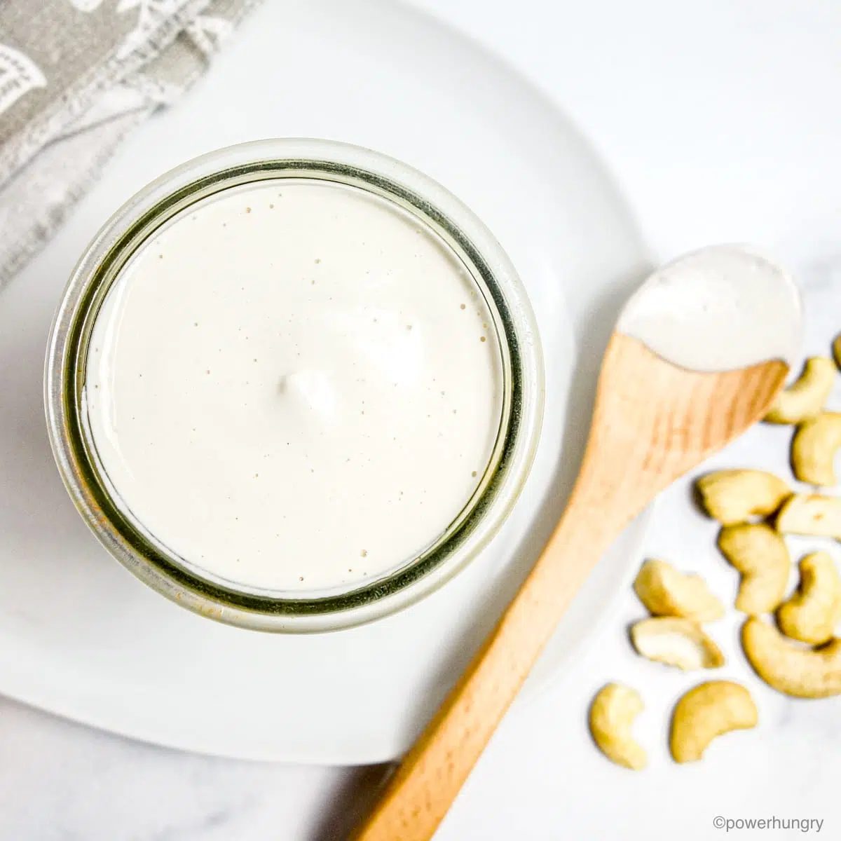 1 Ingredient Cashew Cream