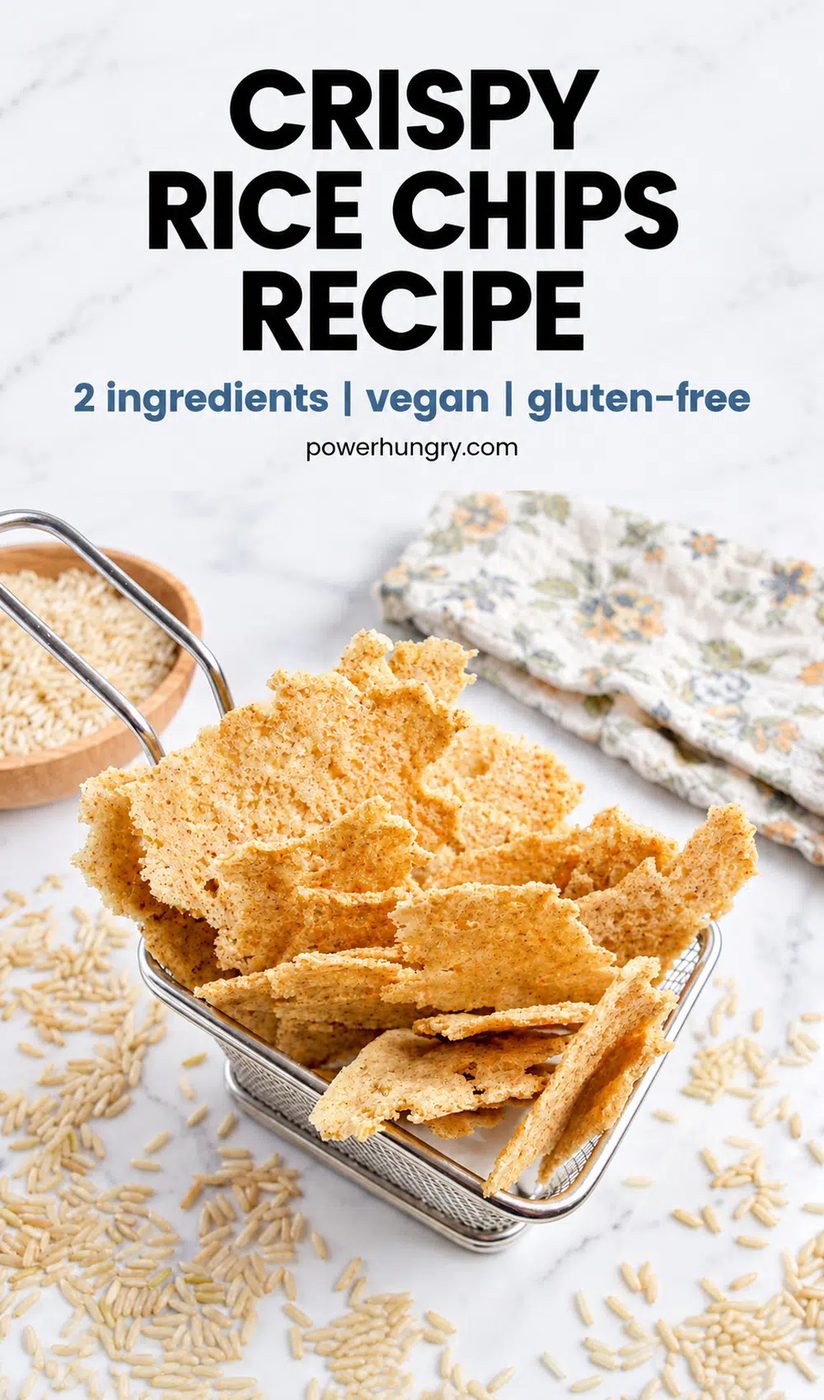 brown rice chips pinterest pin