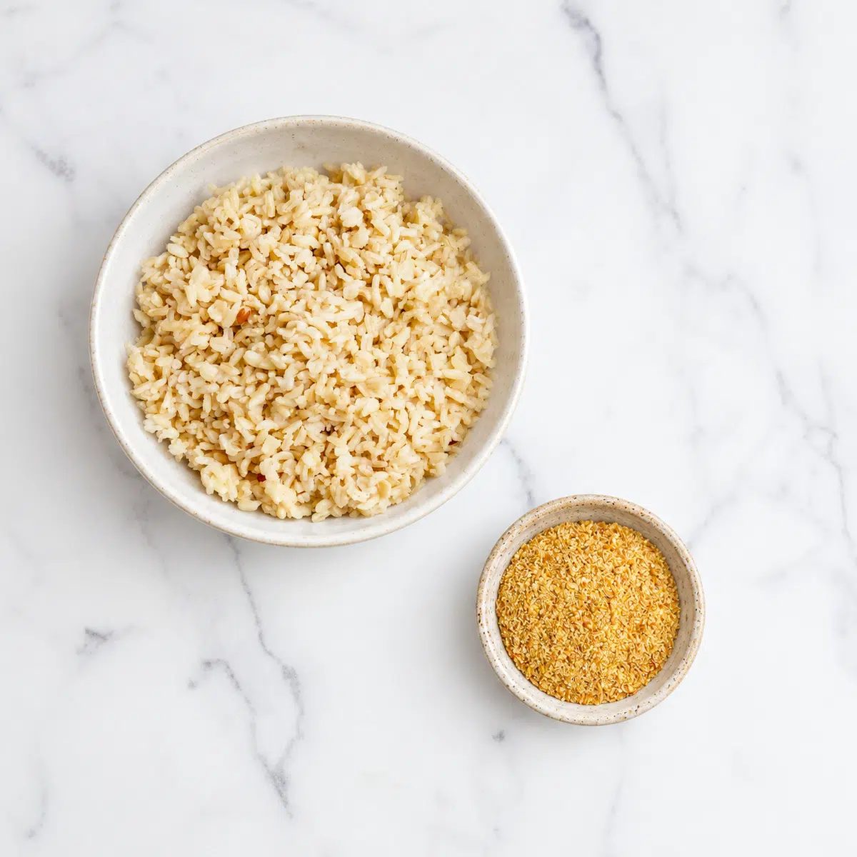 ingredients for brown rice chips