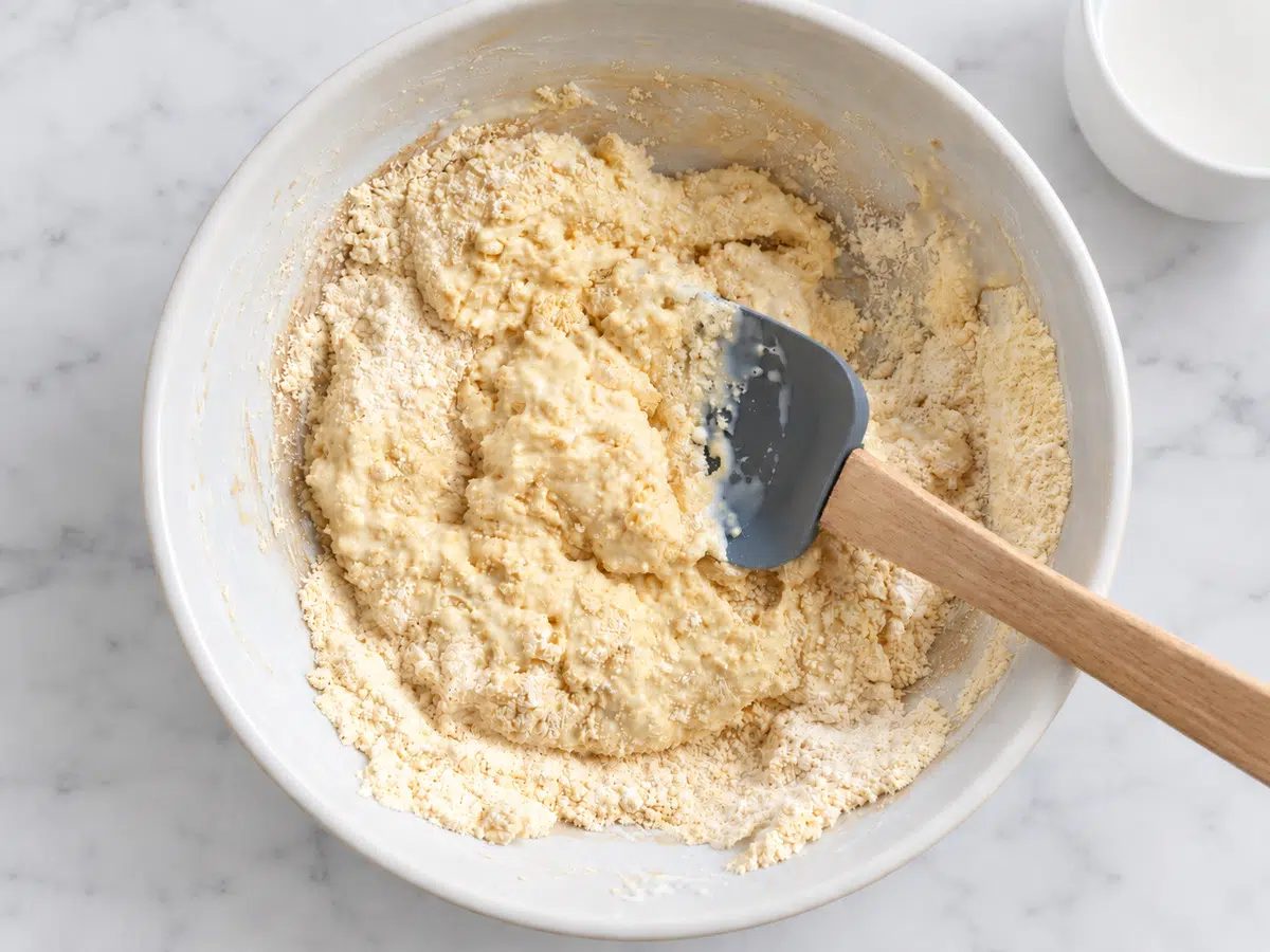 dough for vegan almond flour biscuits