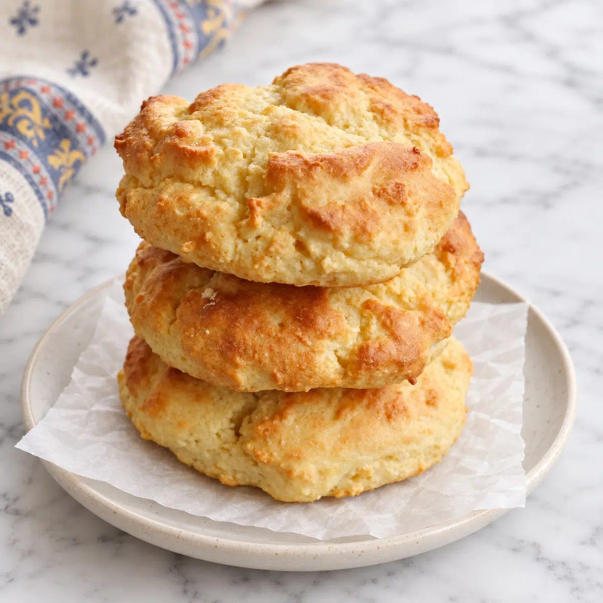 Vegan Almond Flour Biscuits (Straightforward Drop Biscuits)