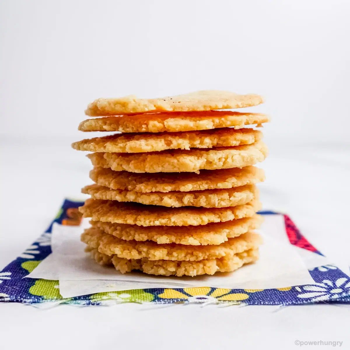 Straightforward No-Roll Almond Flour Crackers (V, GF, keto)
