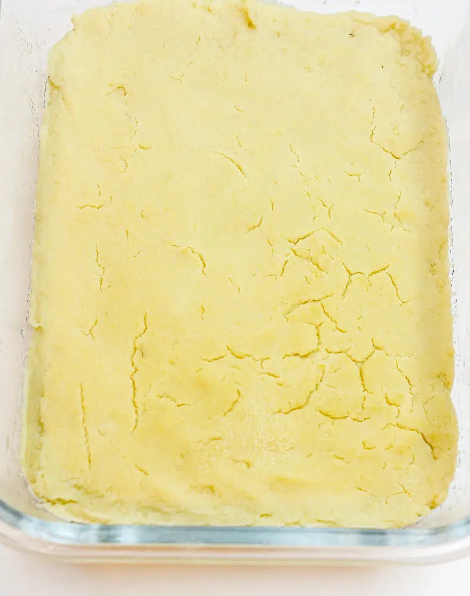 chilled split pea tofu