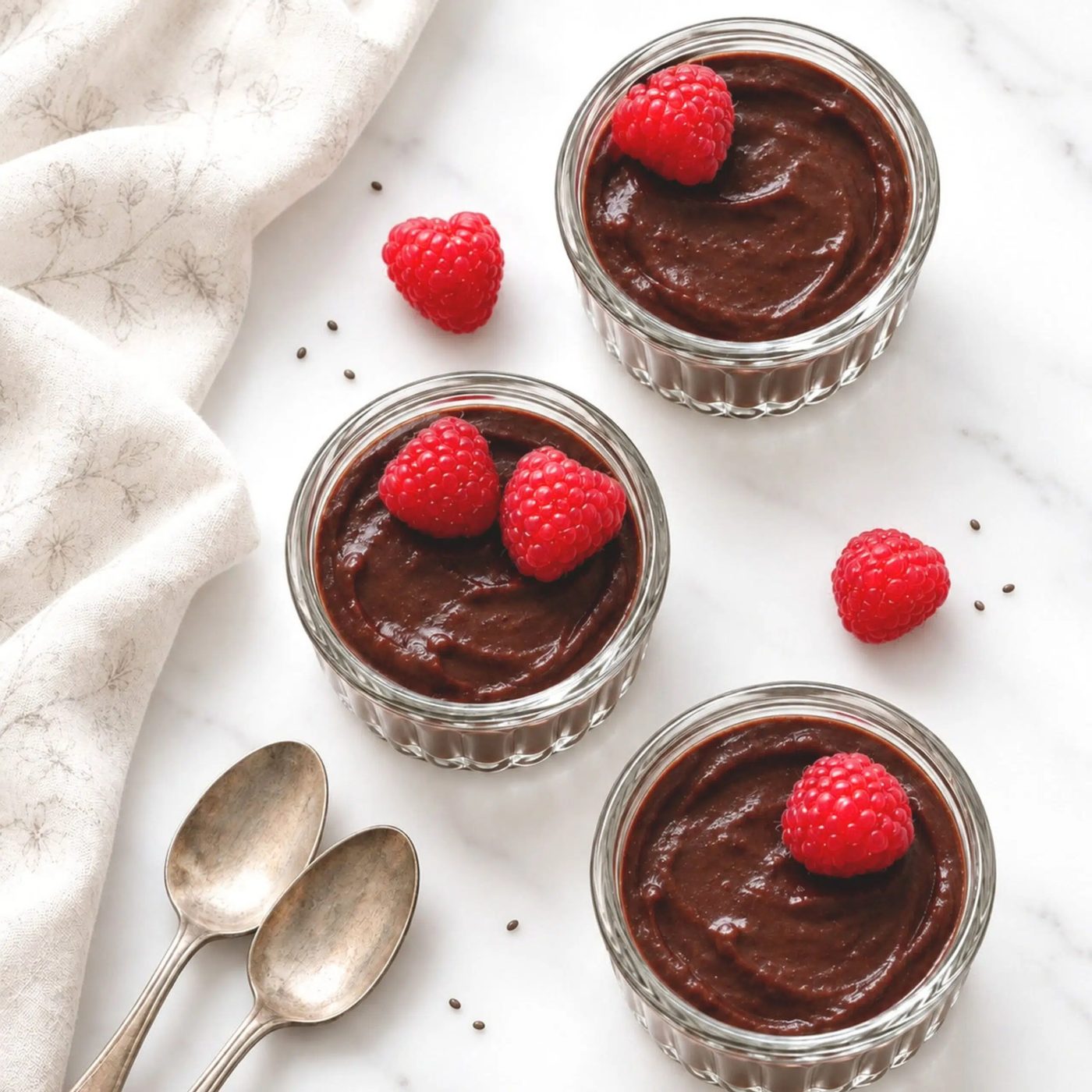 Fast Blended Chocolate Chia Seed Pudding
