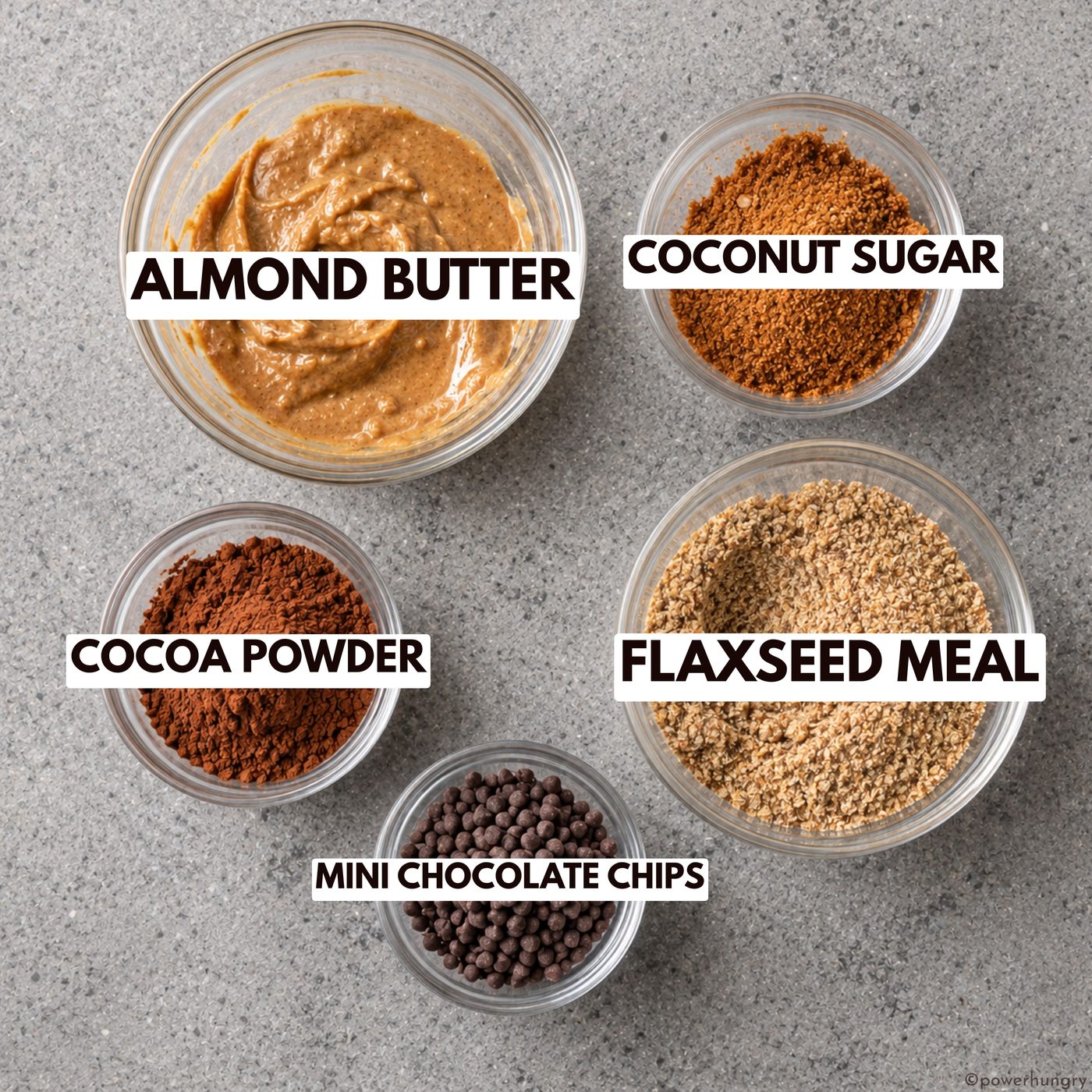 chocolate flaxseed cookies ingredients