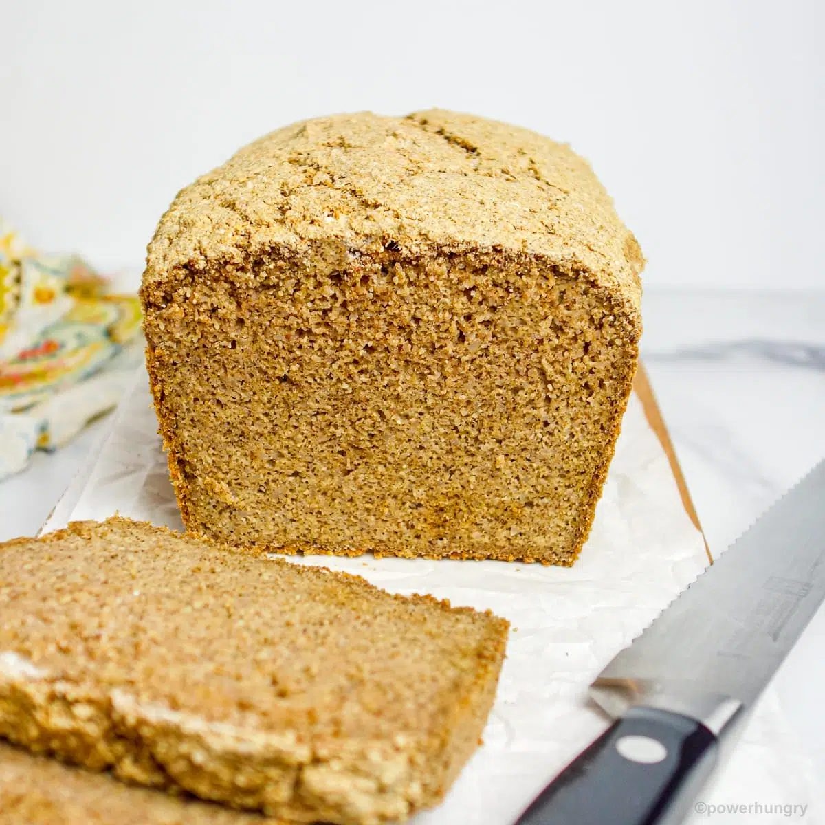 Straightforward Multigrain Gluten-Free Sandwich Bread (Vegan, Oil-Free)
