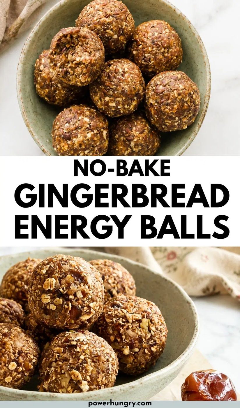 no-bake energy balls collage