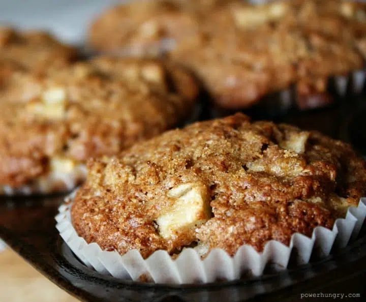 Vegan Coconut Flour Apple Muffins (Grain-Free, Oil-Free)