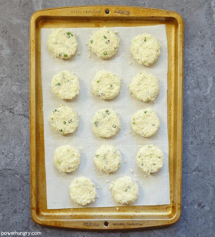 Vegan Hearts of Palm Crab Cakes Before Baking