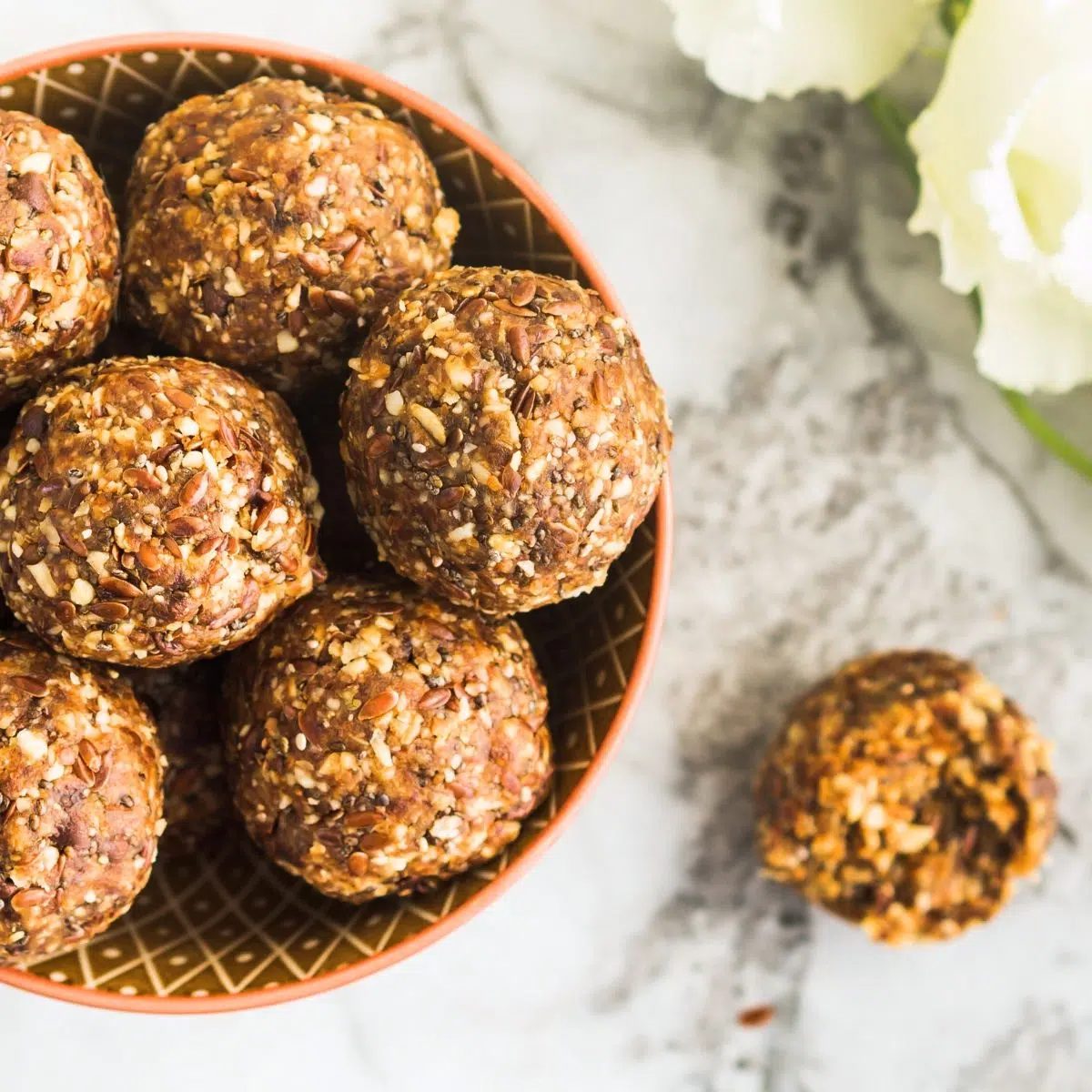 No Bake Hemp Protein Bites (V, GF)
