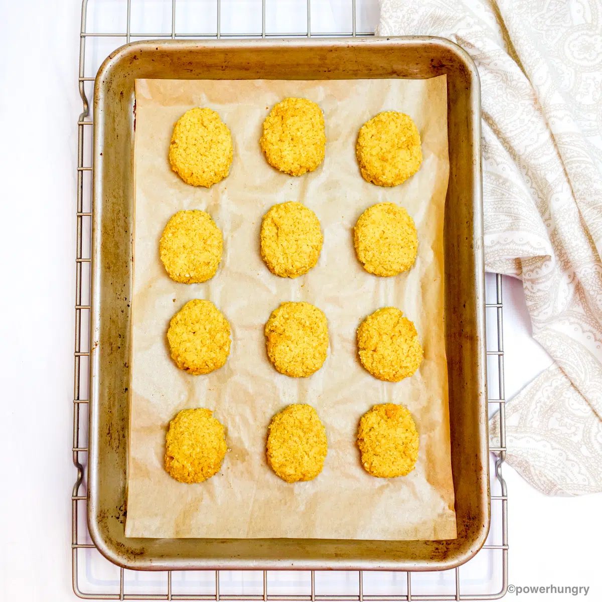 bake millet nuggets on a baking sheet lined with parchment paper