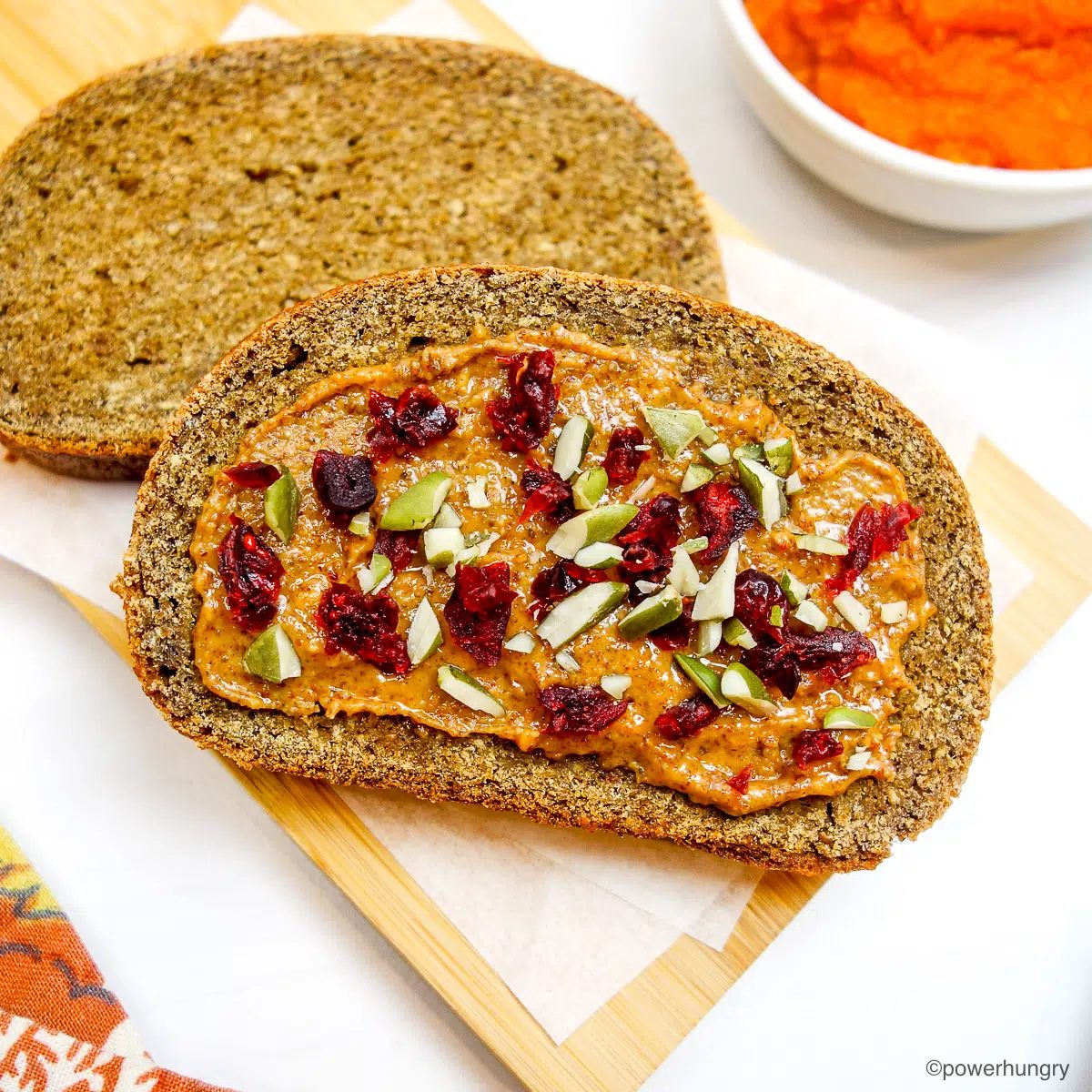 pumpkin lentil bread