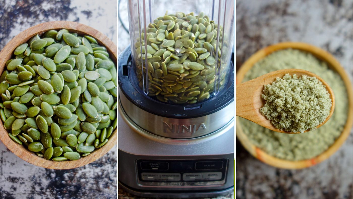 how to make pumpkin seed flour for pumpkin seed bread rolls