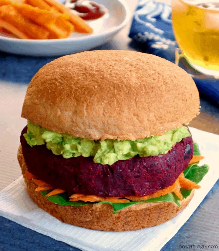 Vegan Grain-Free Beet Burgers {oil-free}