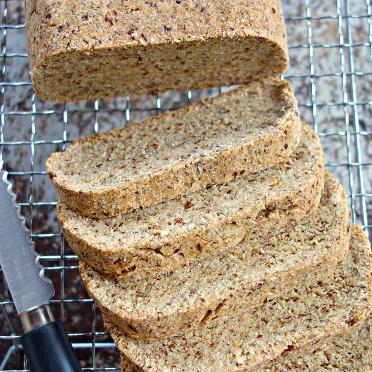 Keto Vegan Coconut Flour Bread (Oil-free, Grain-free)