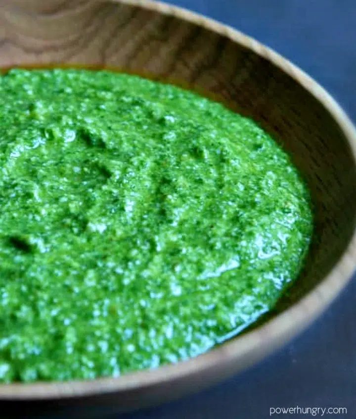 Lemony Arugula Walnut Spread {gluten-free, vegan}