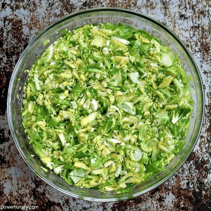 Bowl of Chilled Brussels Sprouts
