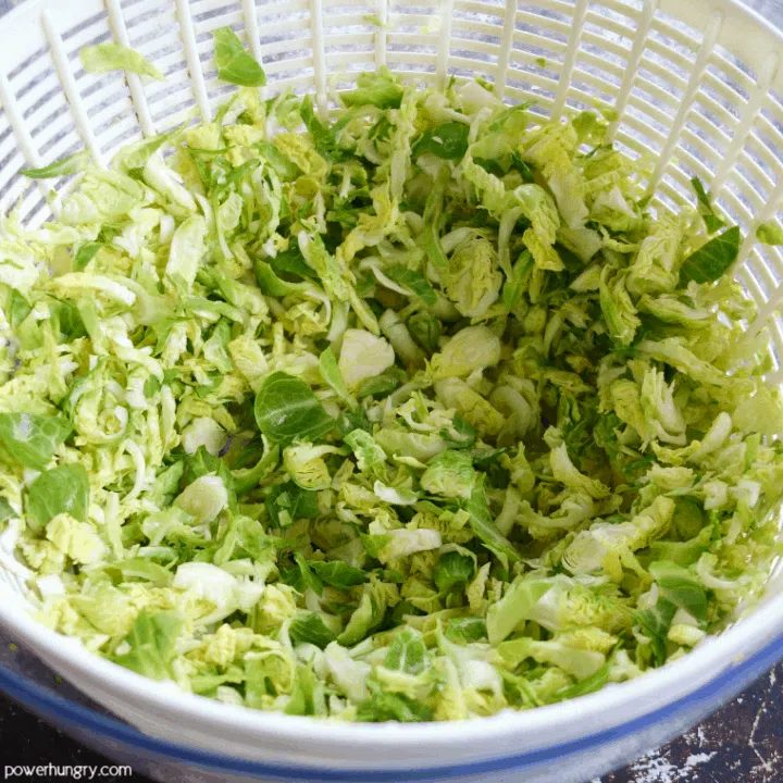 Salad Sprinner with Brussels Sprouts