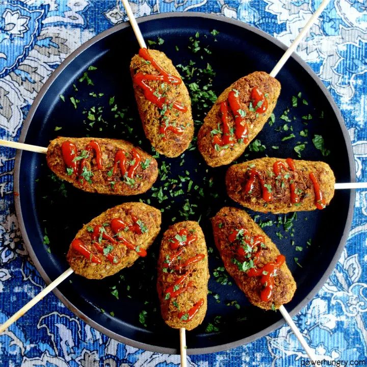 Lentil & Vegetable Kefta {Vegan, Grain-Free, High-Protein}