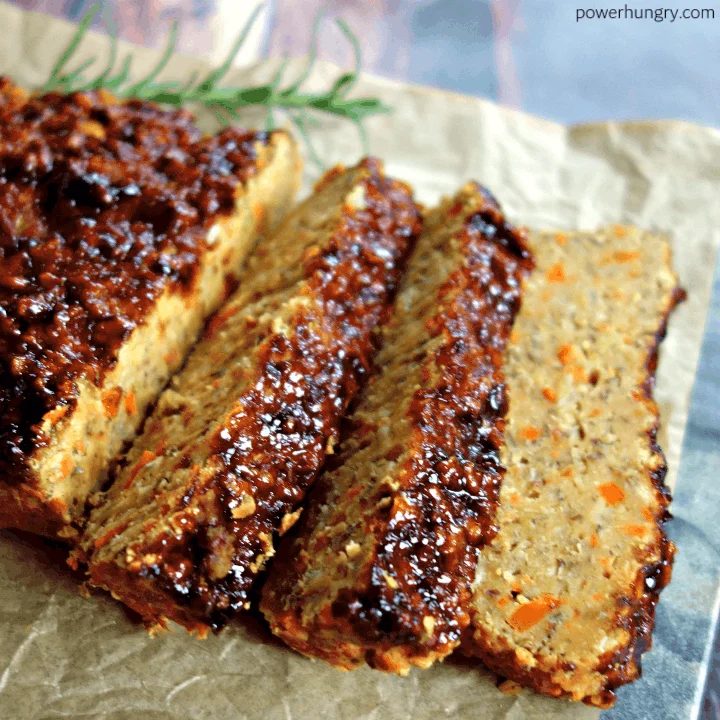 Grain-Free Lentil Loaf (Vegan, High Protein)