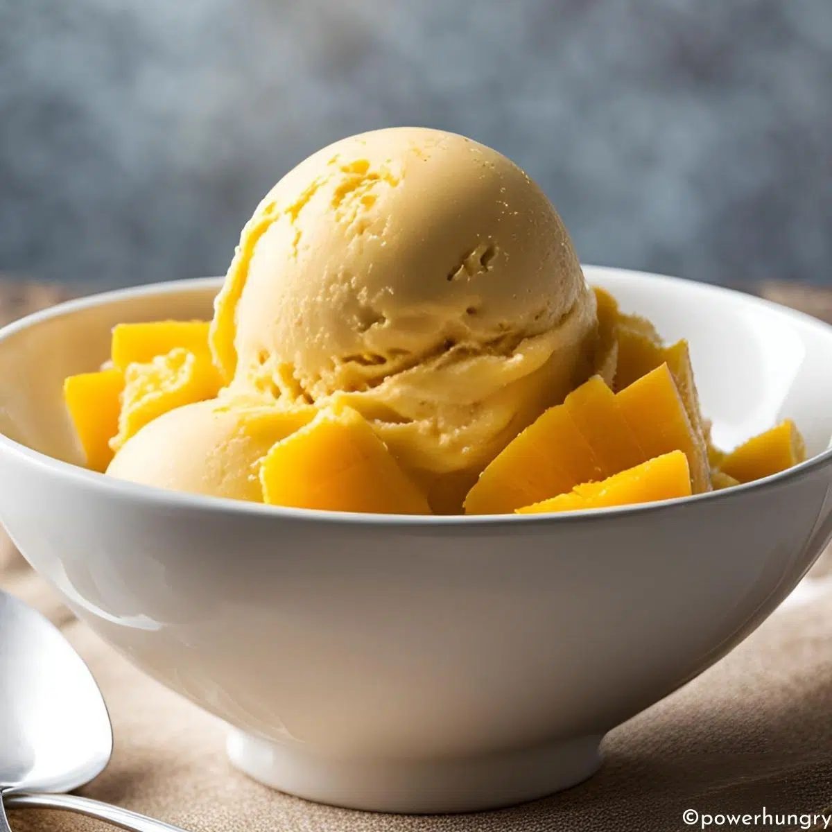 Mango Banana Ice Cream (3 Ingredients)