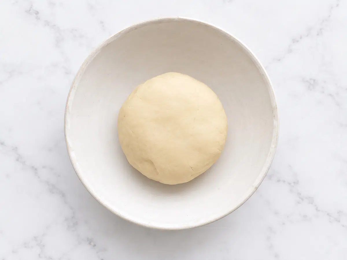 shaped dough for maple almond flour cut out cookies