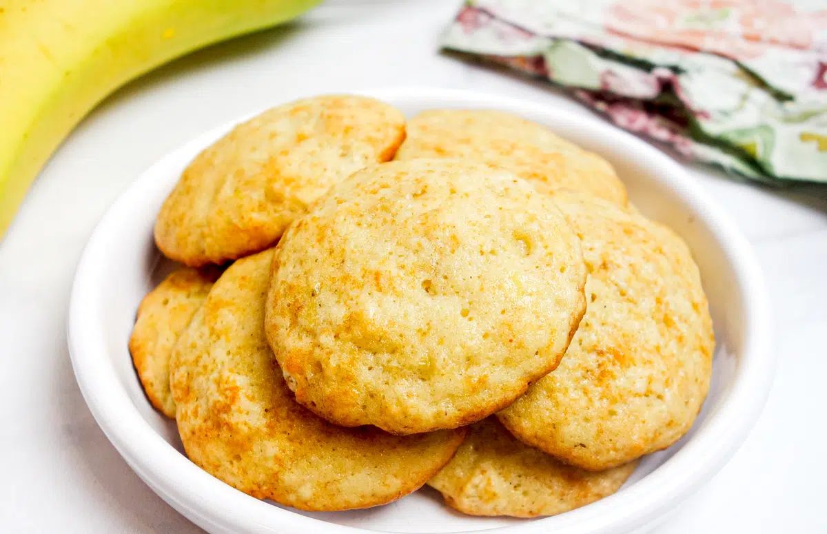 Millet Flour Banana Cookies (Vegan, Oil-Free, GF)