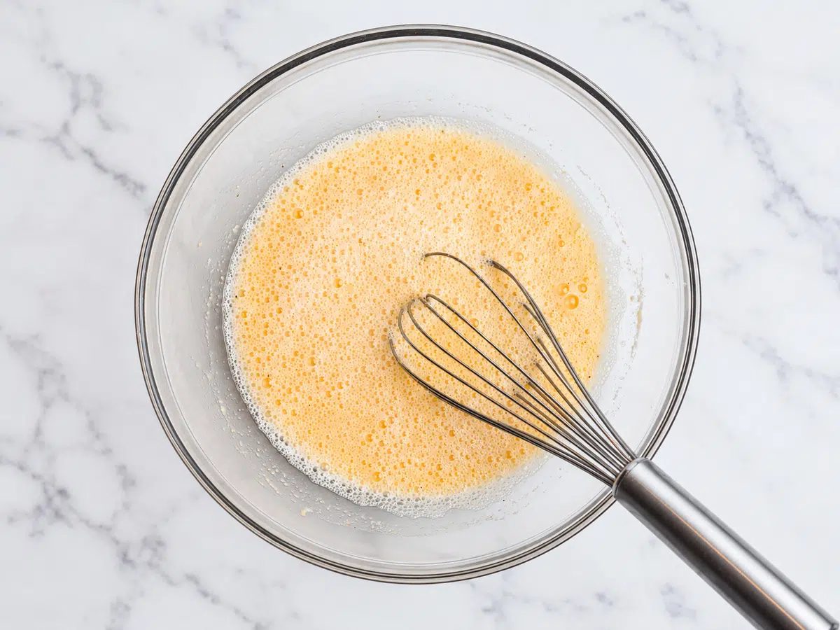 blended lentil tofu mixture
