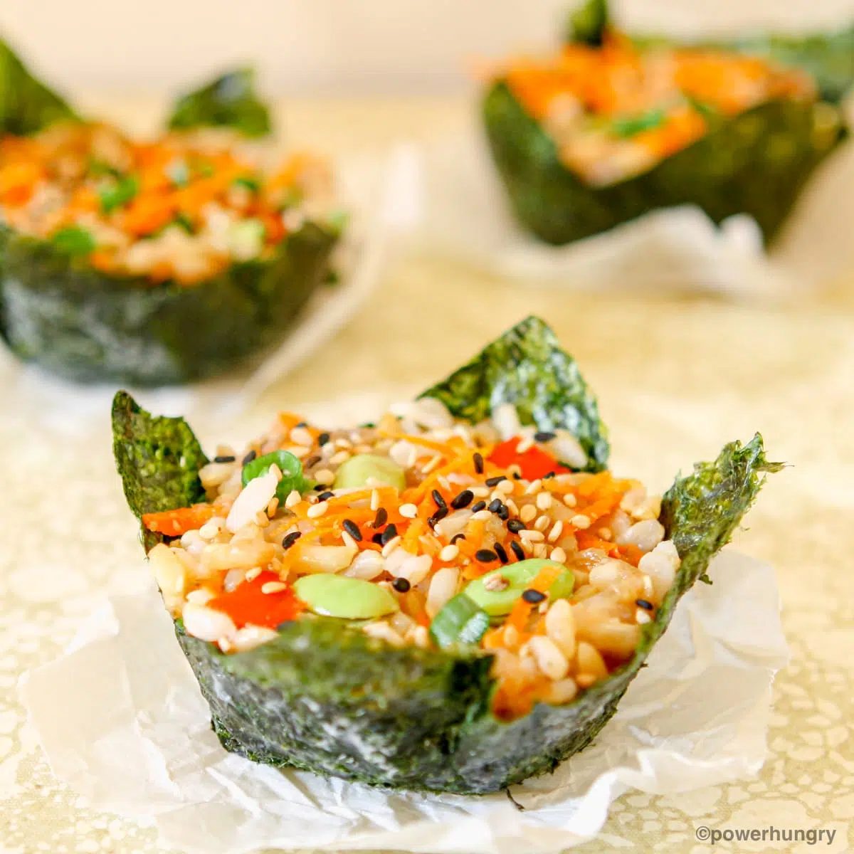 Muffin Tin Sushi (Vegan)