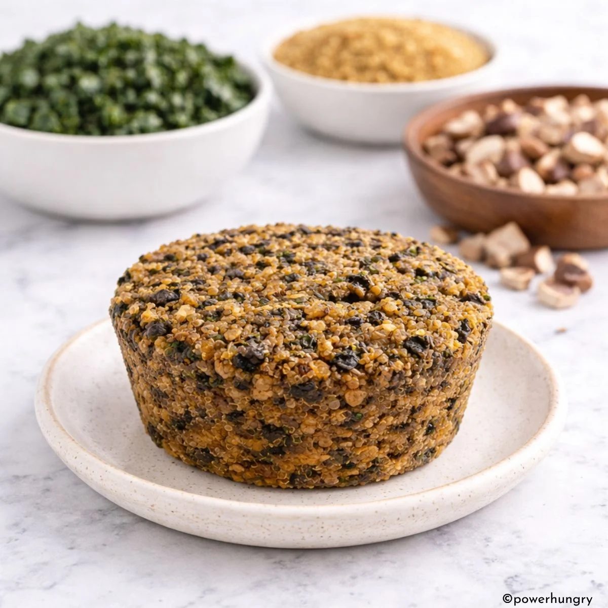 Kale Quinoa Muffins (Vegan, Oil-free, Gluten-Free)