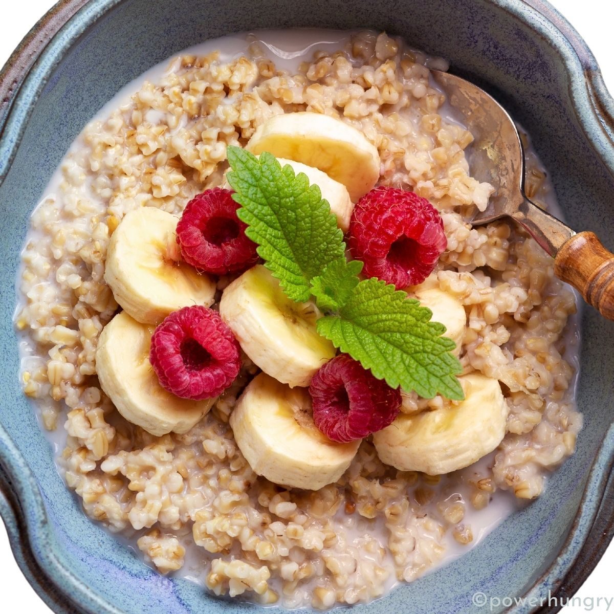 No Cook Overnight Steel Cut Oats (2 Ingredients)